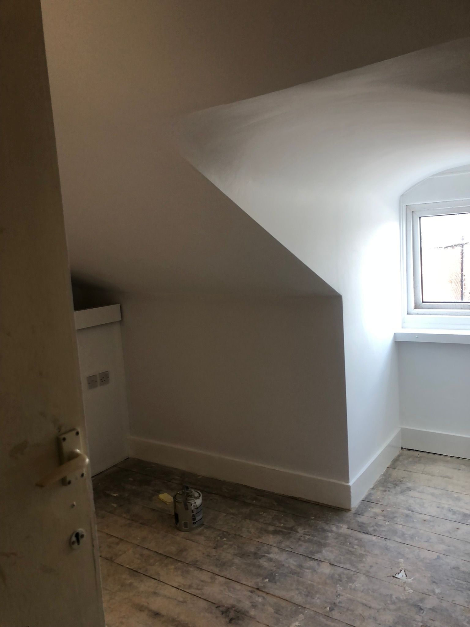 Completed painting and decorating work in North London.
